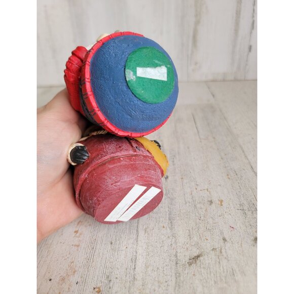 Fat Santa jolly farmer pig figure set Xmas decor home - Picture 7 of 7